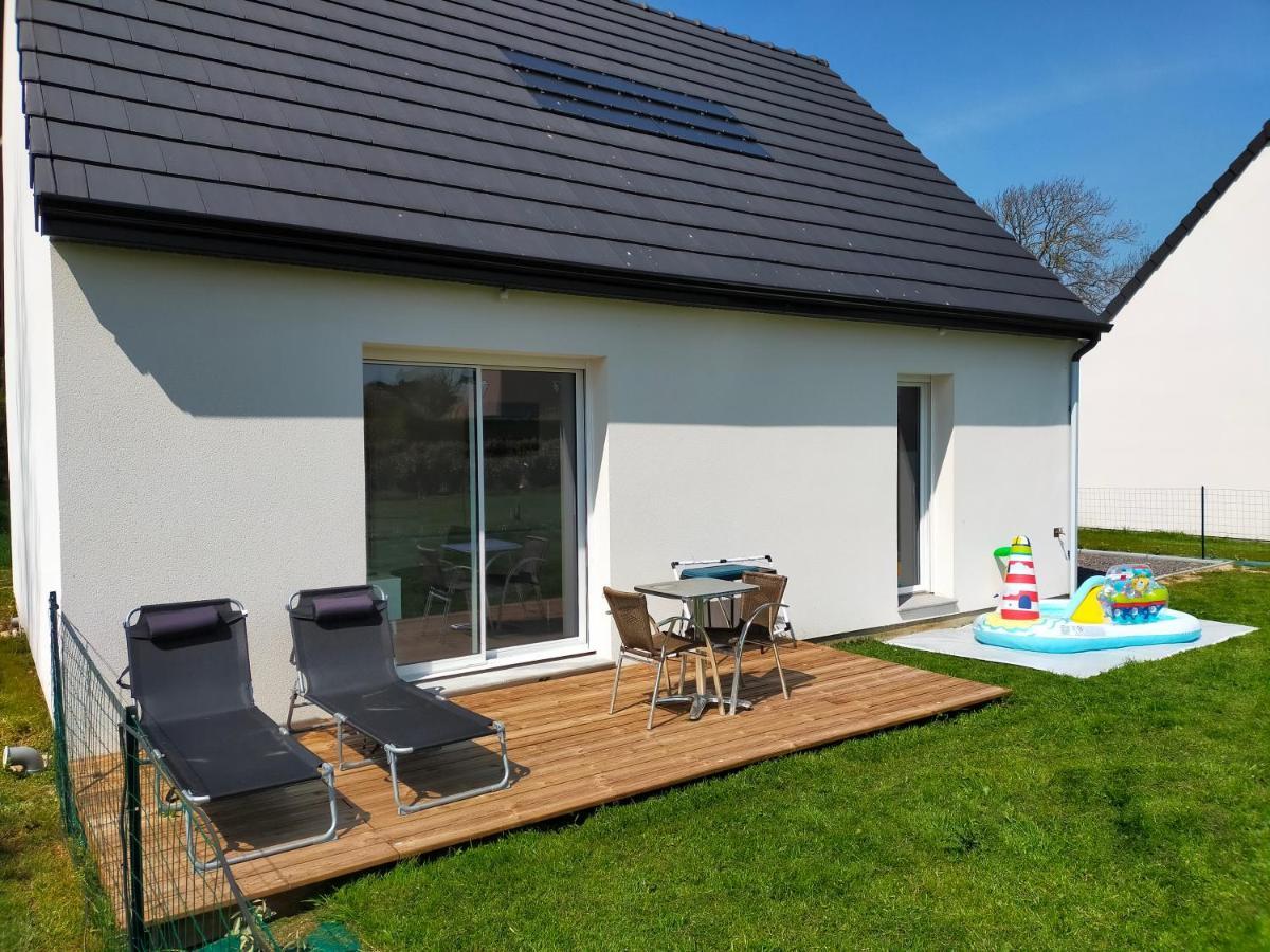 Maison Individuelle Neuve Plein Pied Avec Terrasse Et Jardin Clos 10Minutes A Pied De La Plage Villa Quiberville Ngoại thất bức ảnh